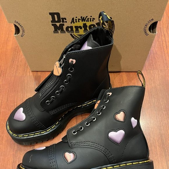 Dr. Martens Sinclair Heart ❤️ Platform Boot MSRP$240 Unique Sweet Details - Picture 3 of 16